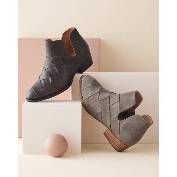 Seychelles Woven Ankle Boots Booties Size 7 - Picture 16 of 16